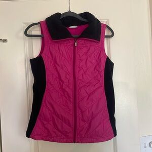 Women’s pink Columbia vest size small